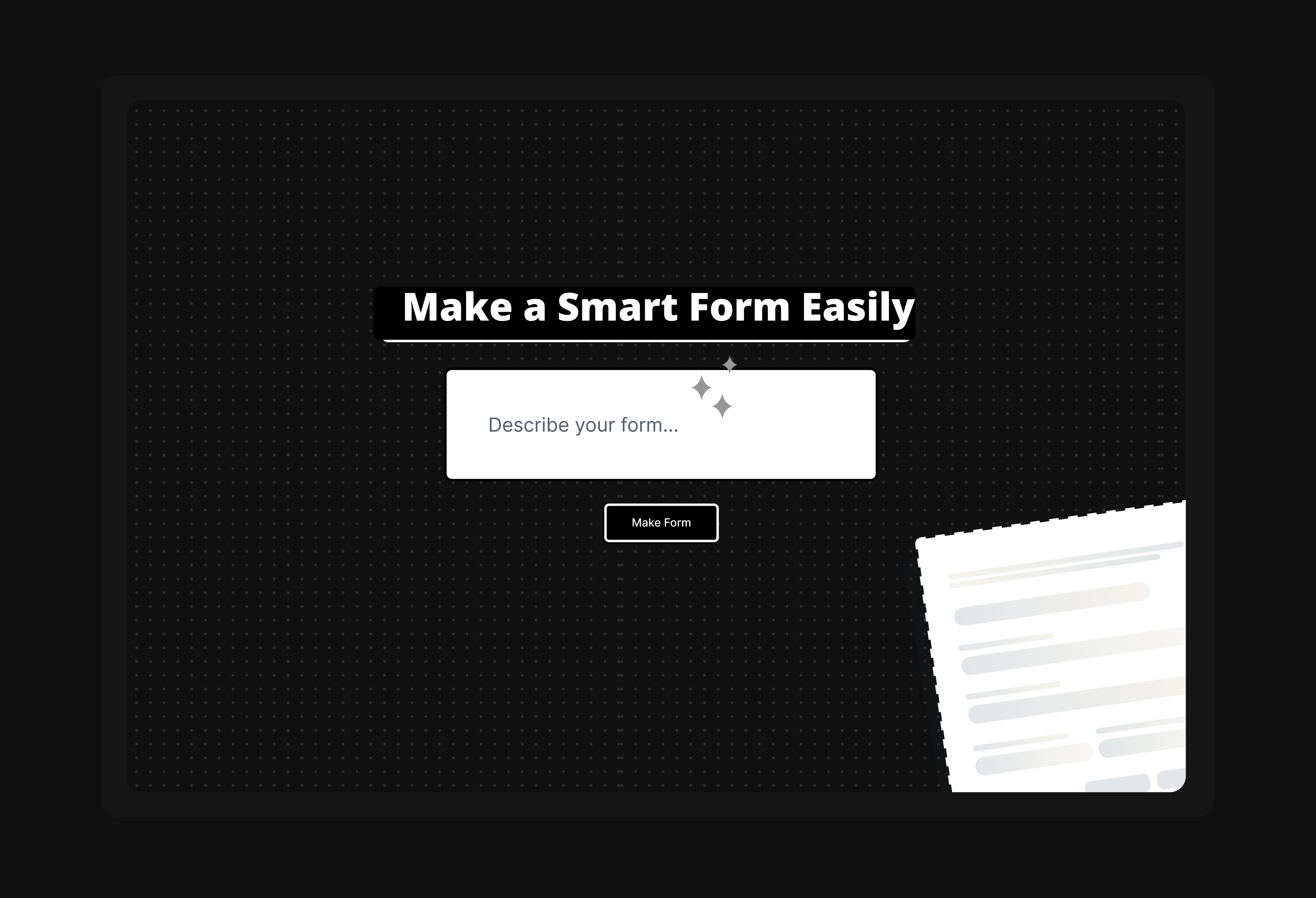 Ai form builder