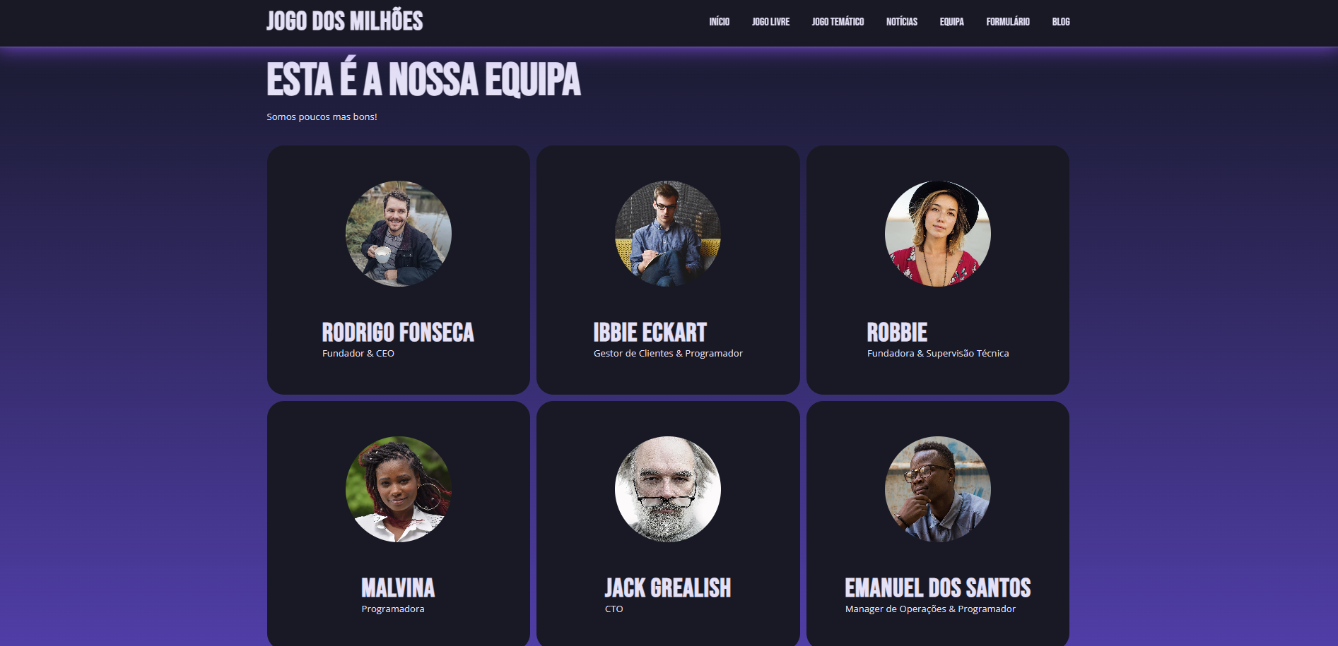 Jogo dos milhoes