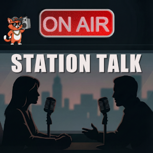 The album art for the Dad Talks W/ Aaron Harris podcast..