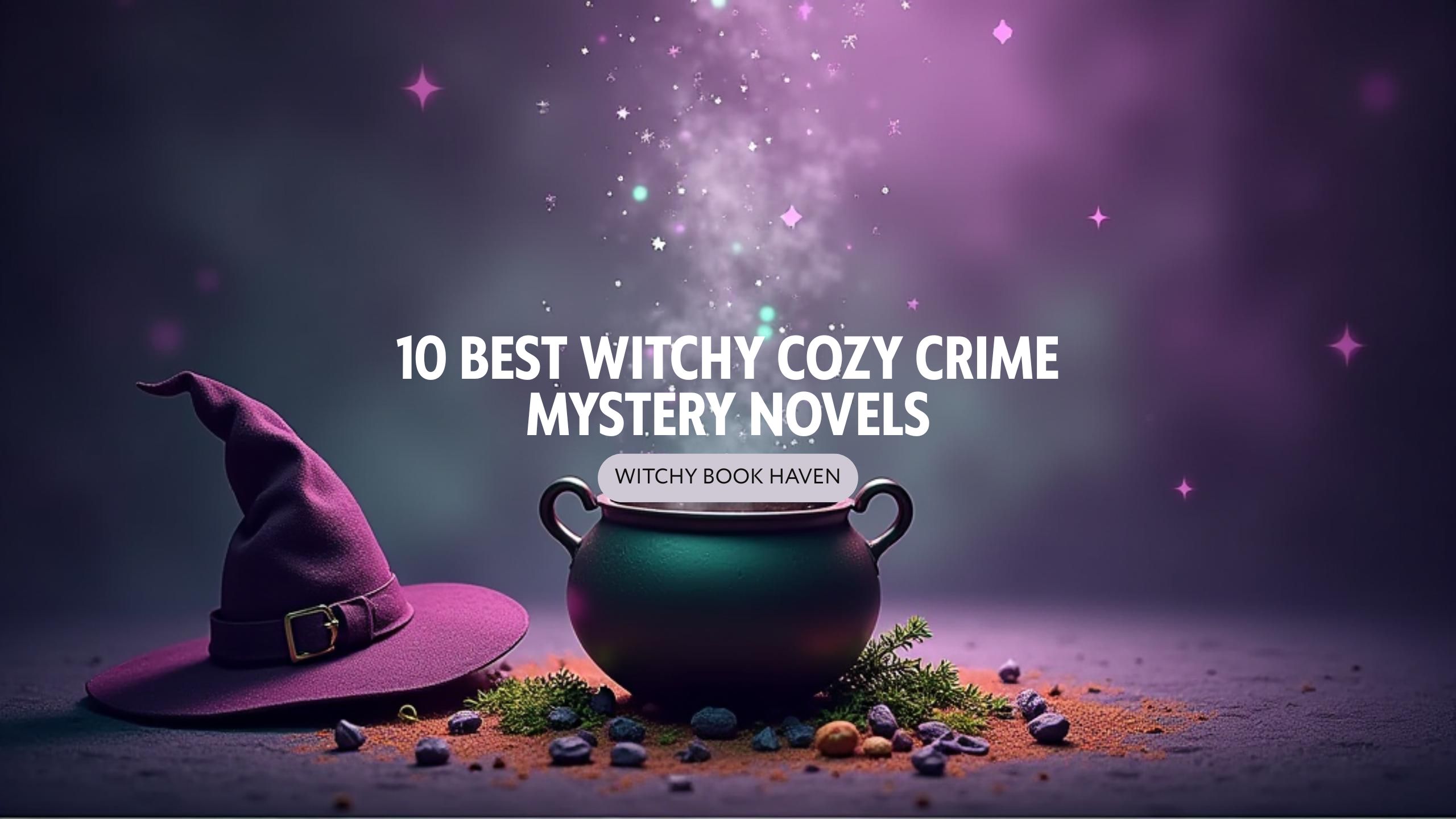 10 best witchy cozy crime mystery novels