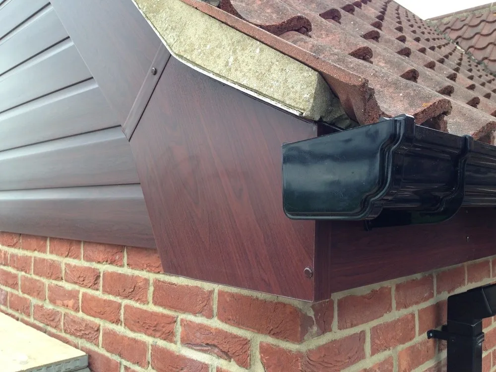 Roofline Installation Work Example | PDC Plastic Fascias | Norwich | Norfolk