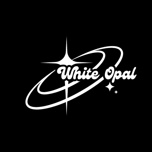 White opal logo