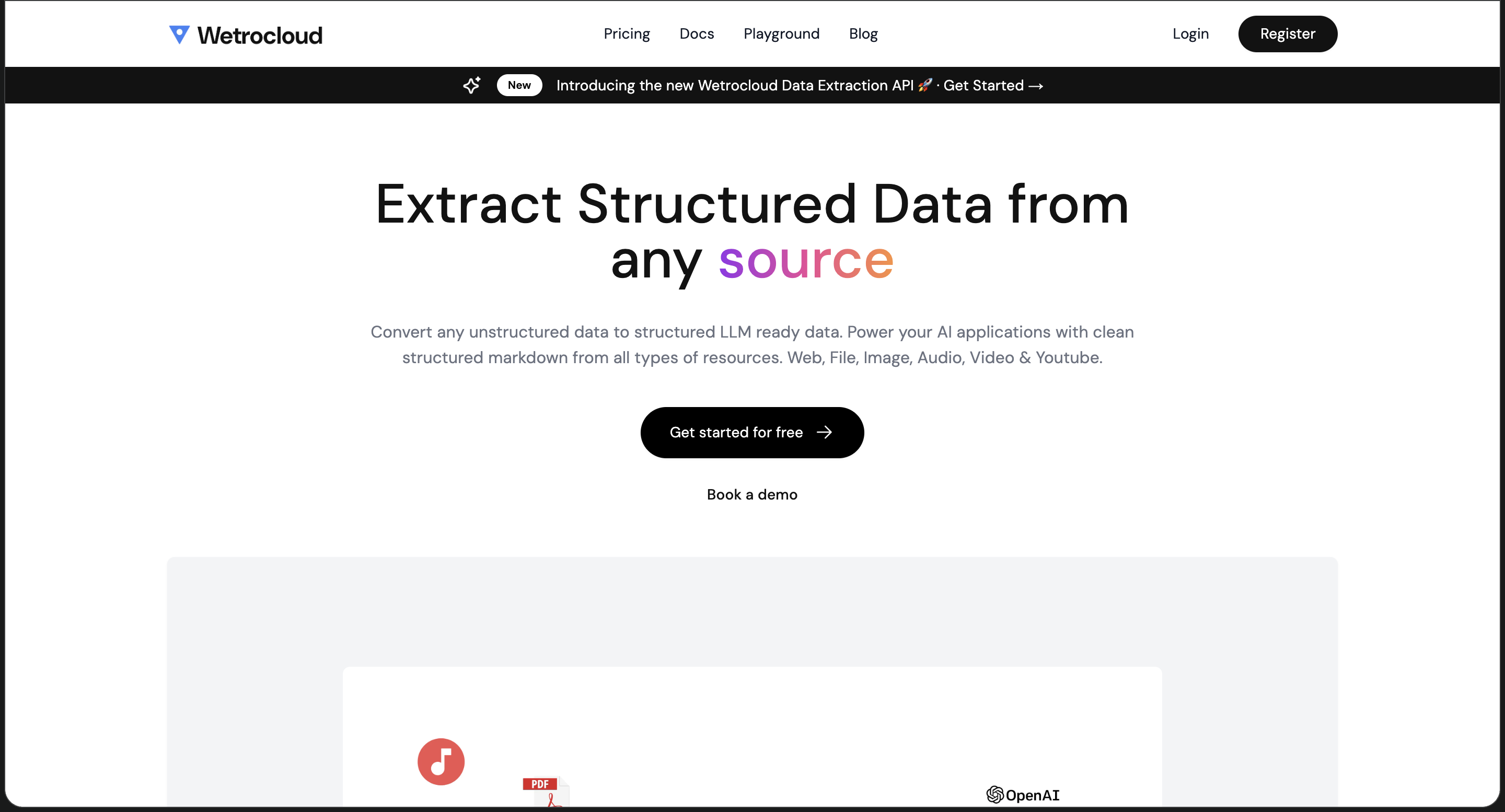 picture of Wetrocloud