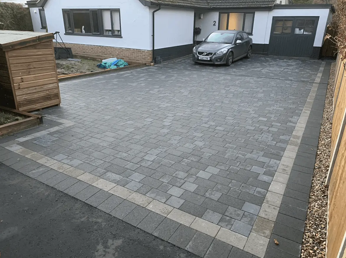 Driveway installed in Norwich