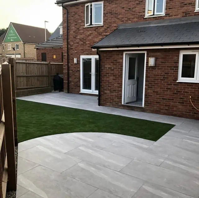 Patio installed in Norfolk