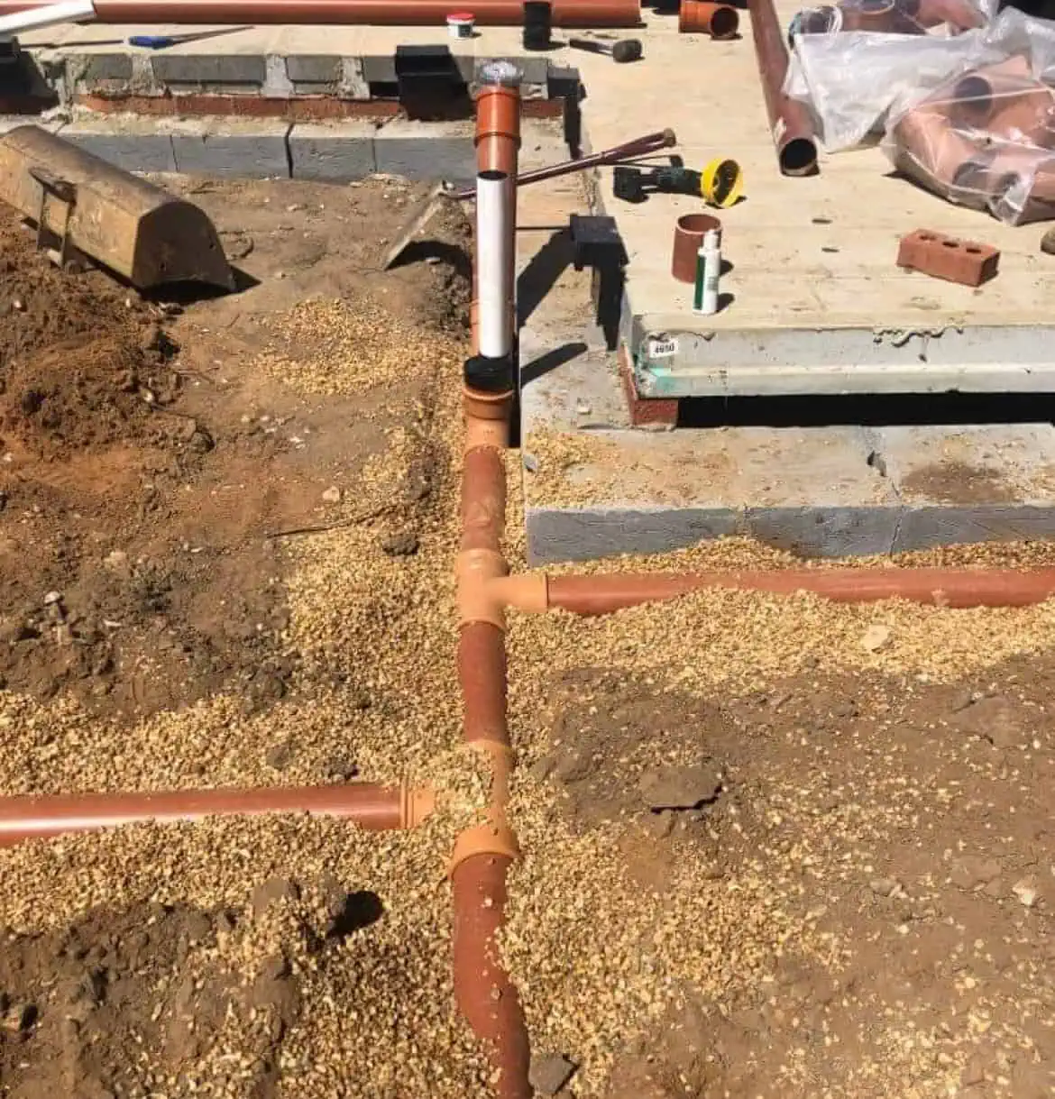 Drainage Pipe Repair and Replacement from Unique Paving & Landscaping