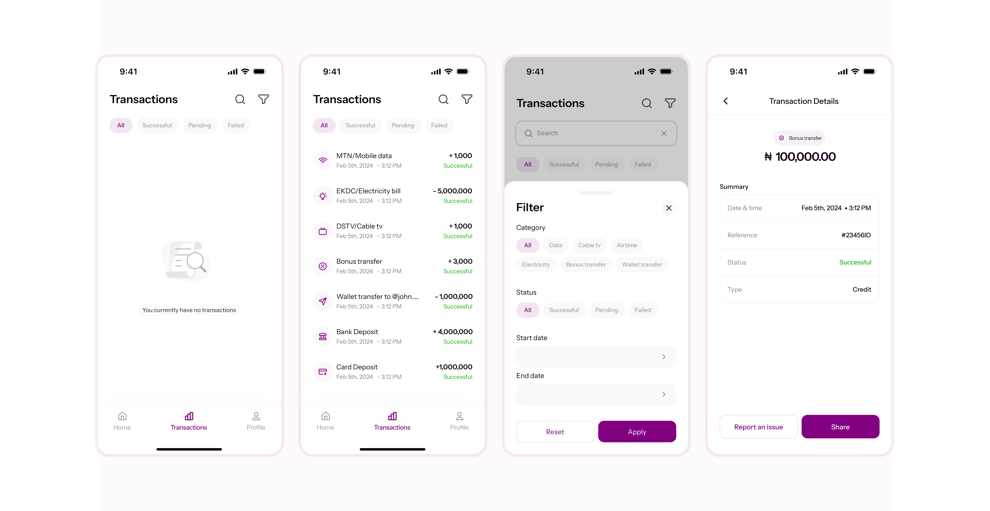 Wallet funding flow