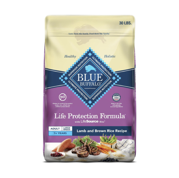 Blue Buffalo Life Protection Formula Large Breed Adult Dry Dog Food, Promotes Joint Health and Lean Muscles