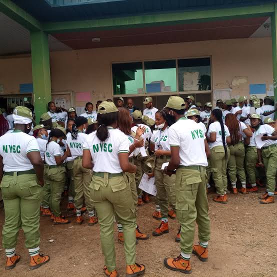 NYSC members during one of their CDS activities 