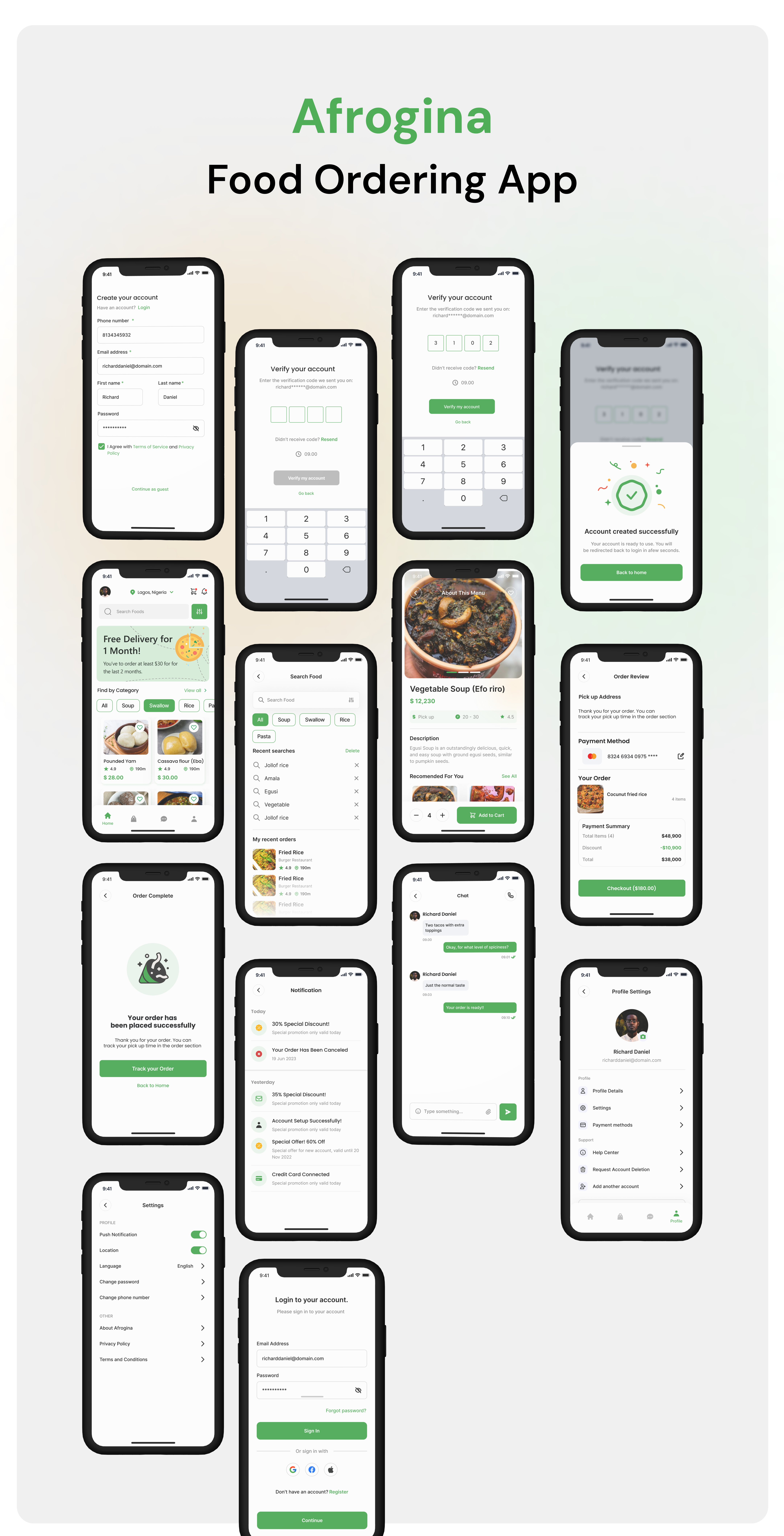  Food Ordering App