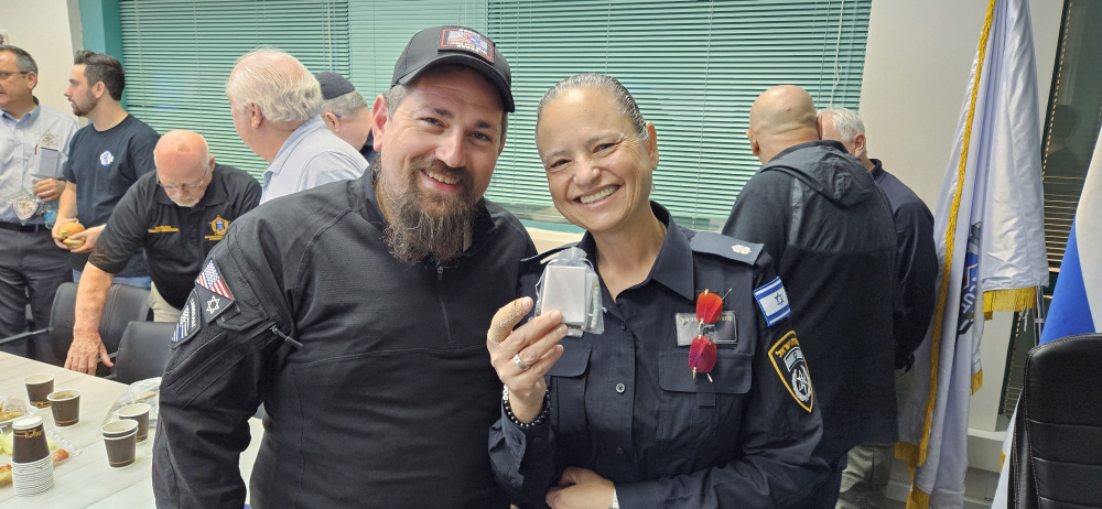 Sdrerot, Israel - Police Solidary trip to Israel after October 7th