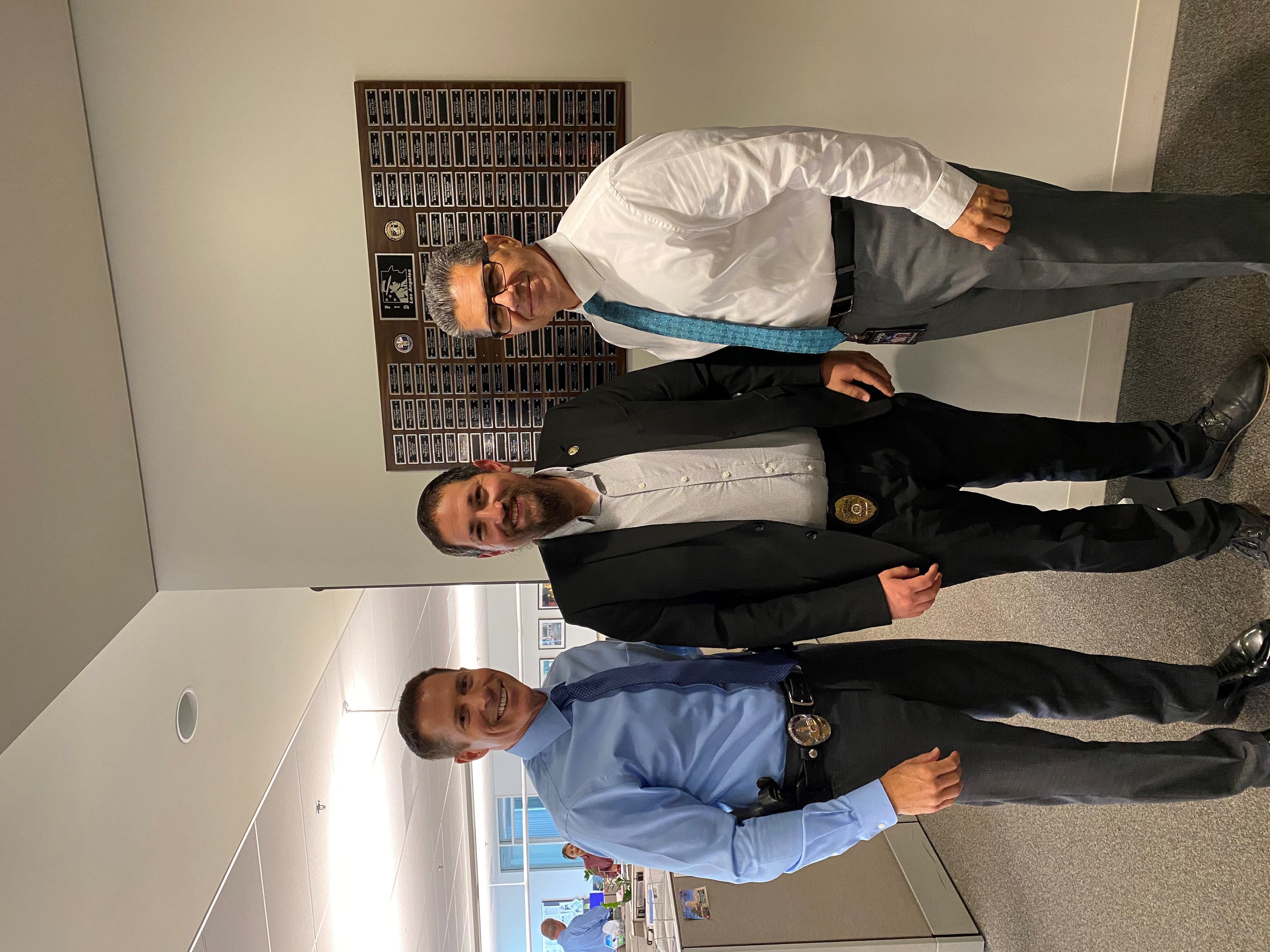 Providing Support to Those Who Serve, A Moment with the LAPD Force Investigation Division Team