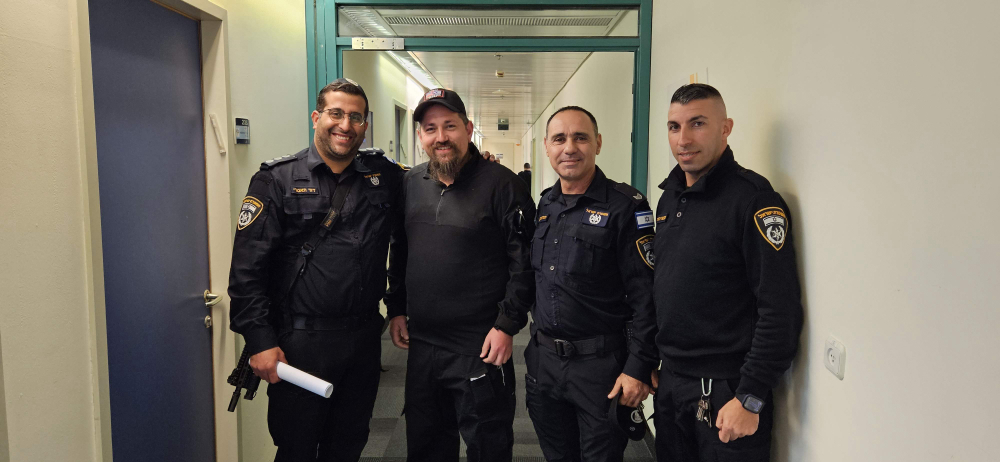 Sdrerot, Israel - Police Solidary trip to Israel after October 7th 
