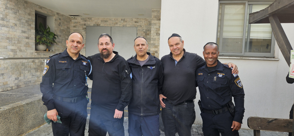 Nazareth, Israel - Israel Police Northern District, Police Solidary trip to Israel after October 7th