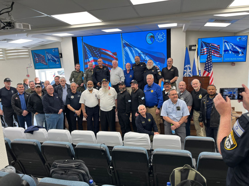Nazareth, Israel - Israel Police Northern District, Police Solidary trip to Israel after October 7th