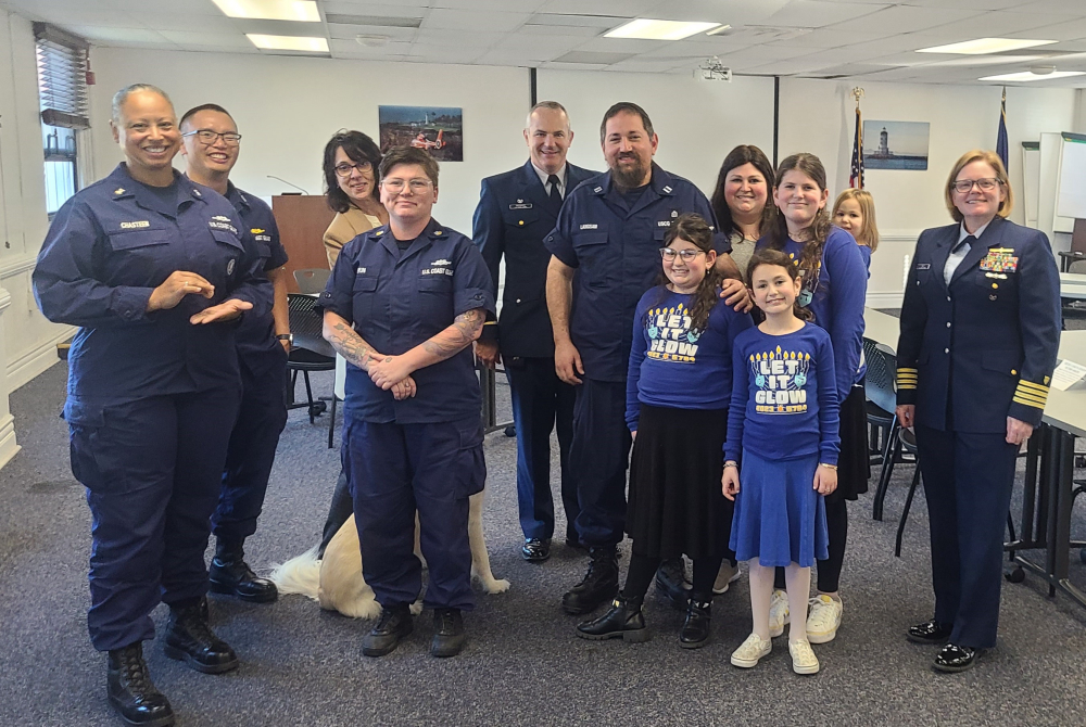 Chanukah 2023, USCG Base LA-LB