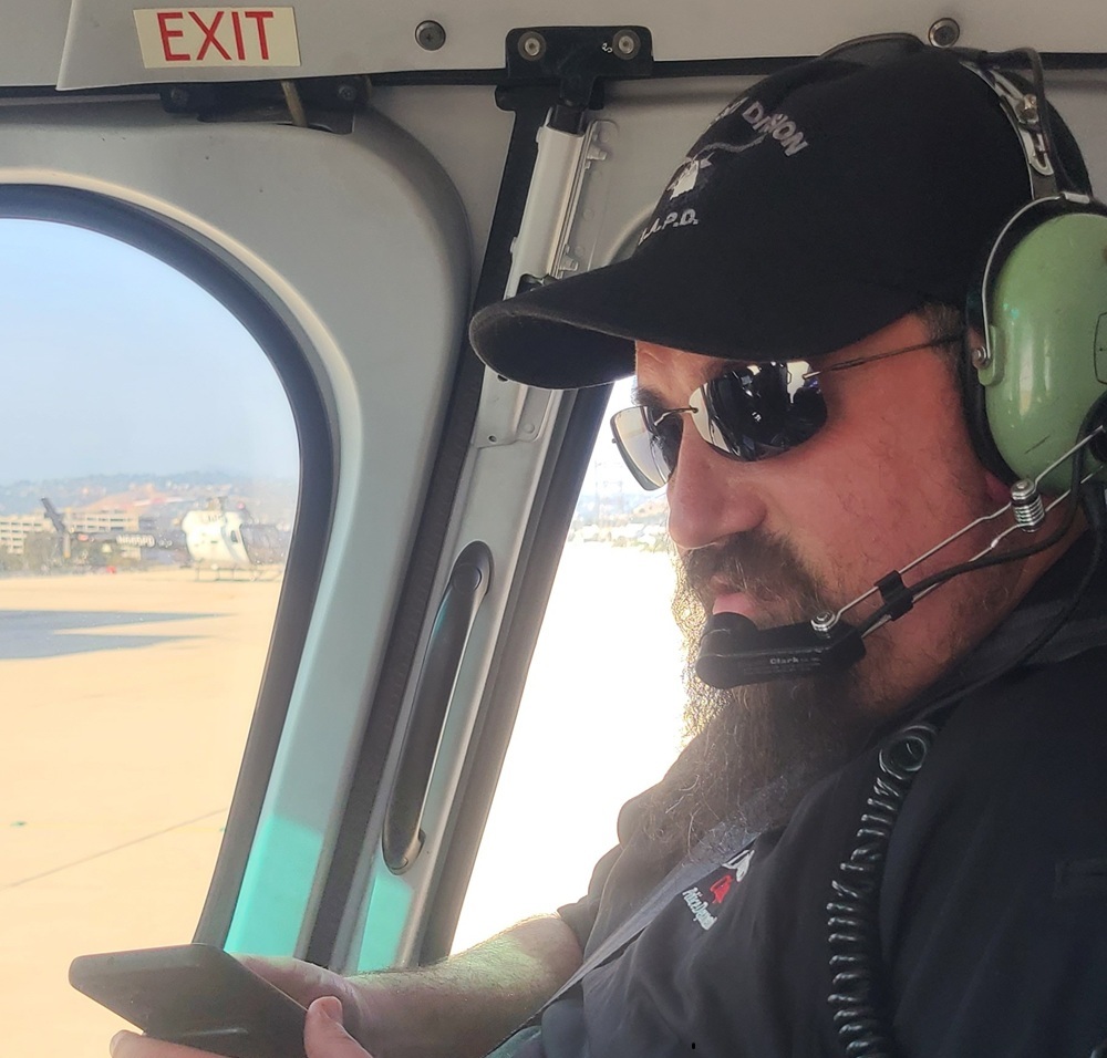 Inside the cockpit with LAPD Air Support pilots.