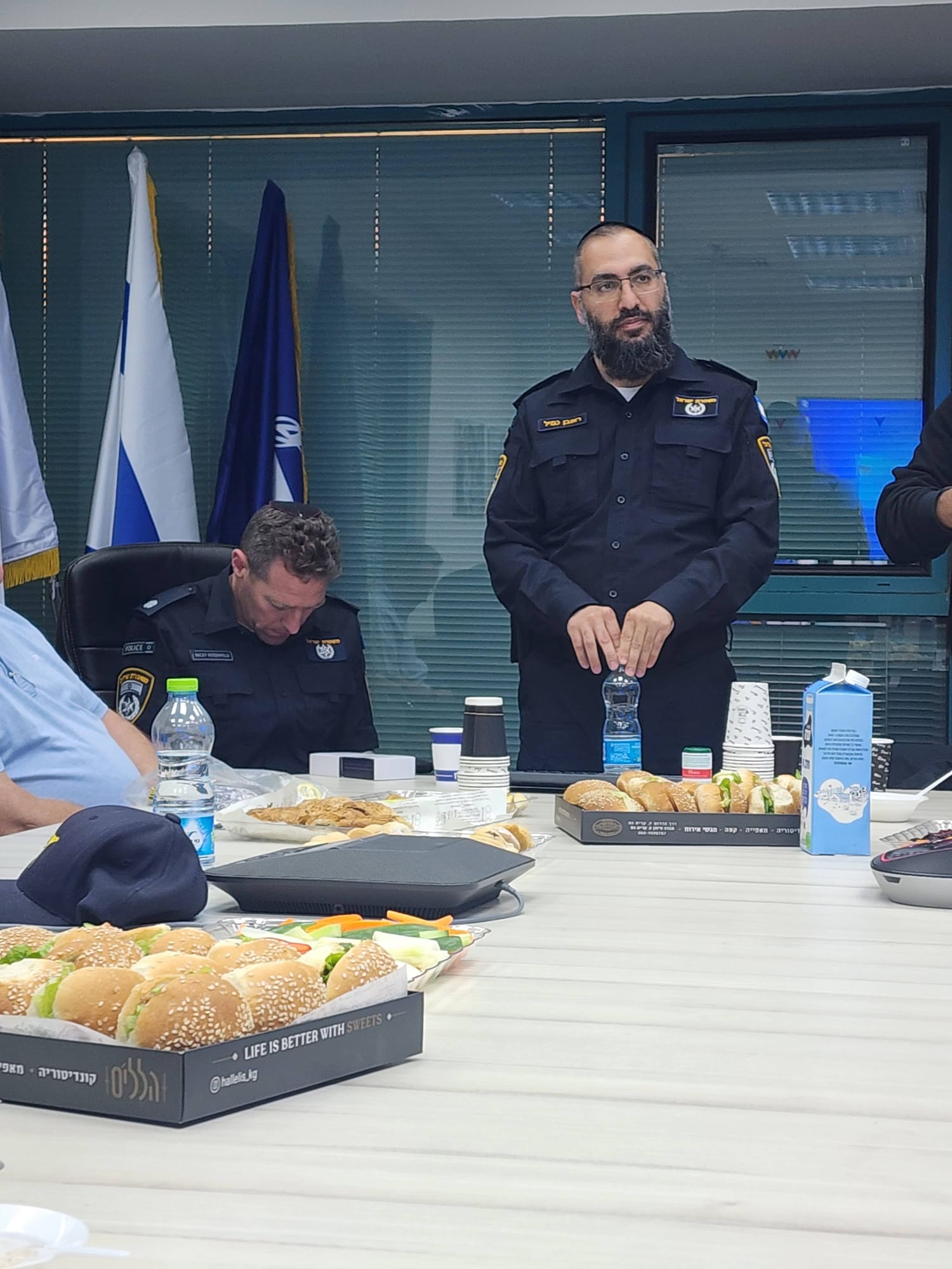 Chaplain Rabbi Reuven Kamil speaks with visible pain about his role and experiences during the October 7th attack.