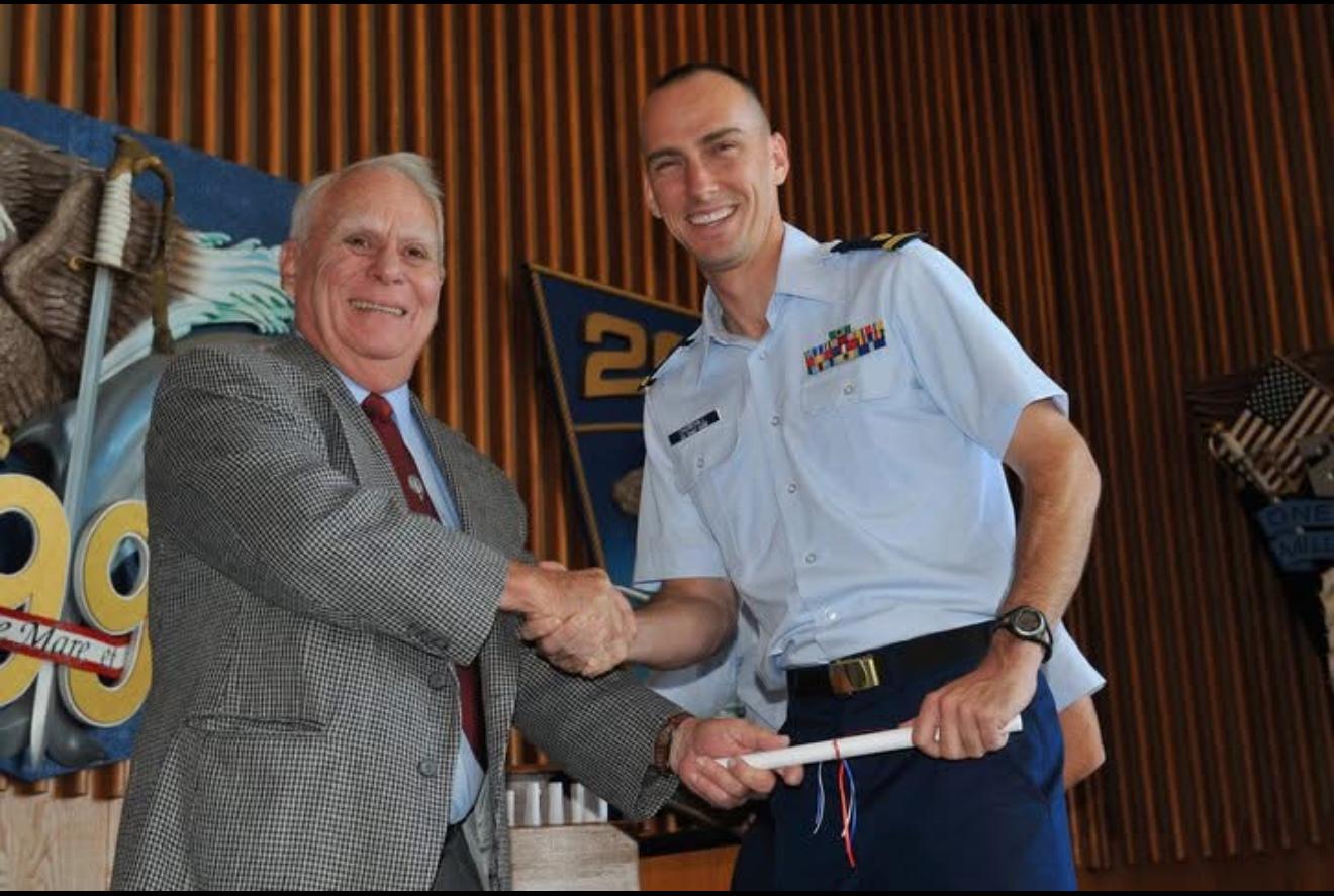 Bud Porter with his Grandson Brian Churchill