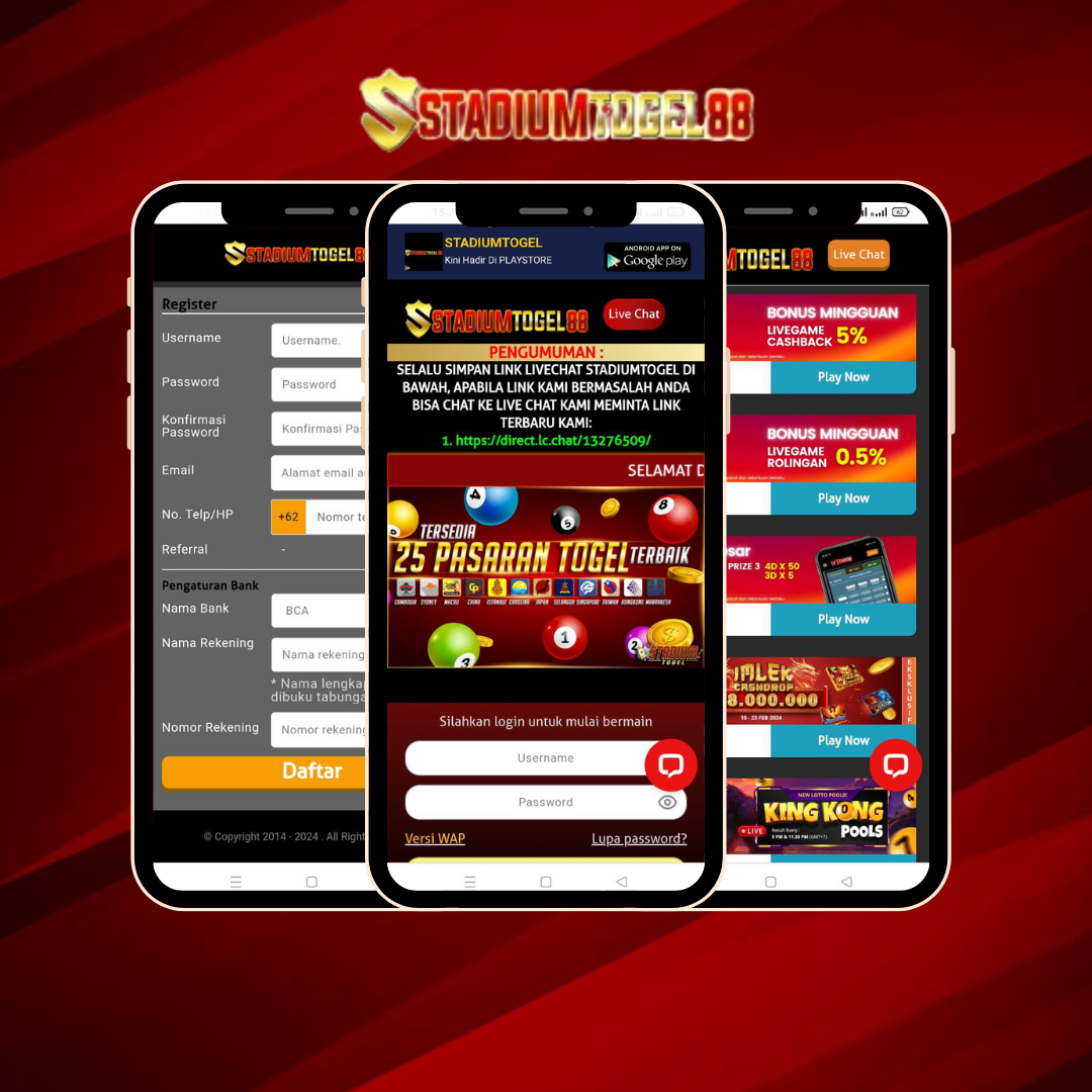 stadiumtogel bandar togel terpercaya