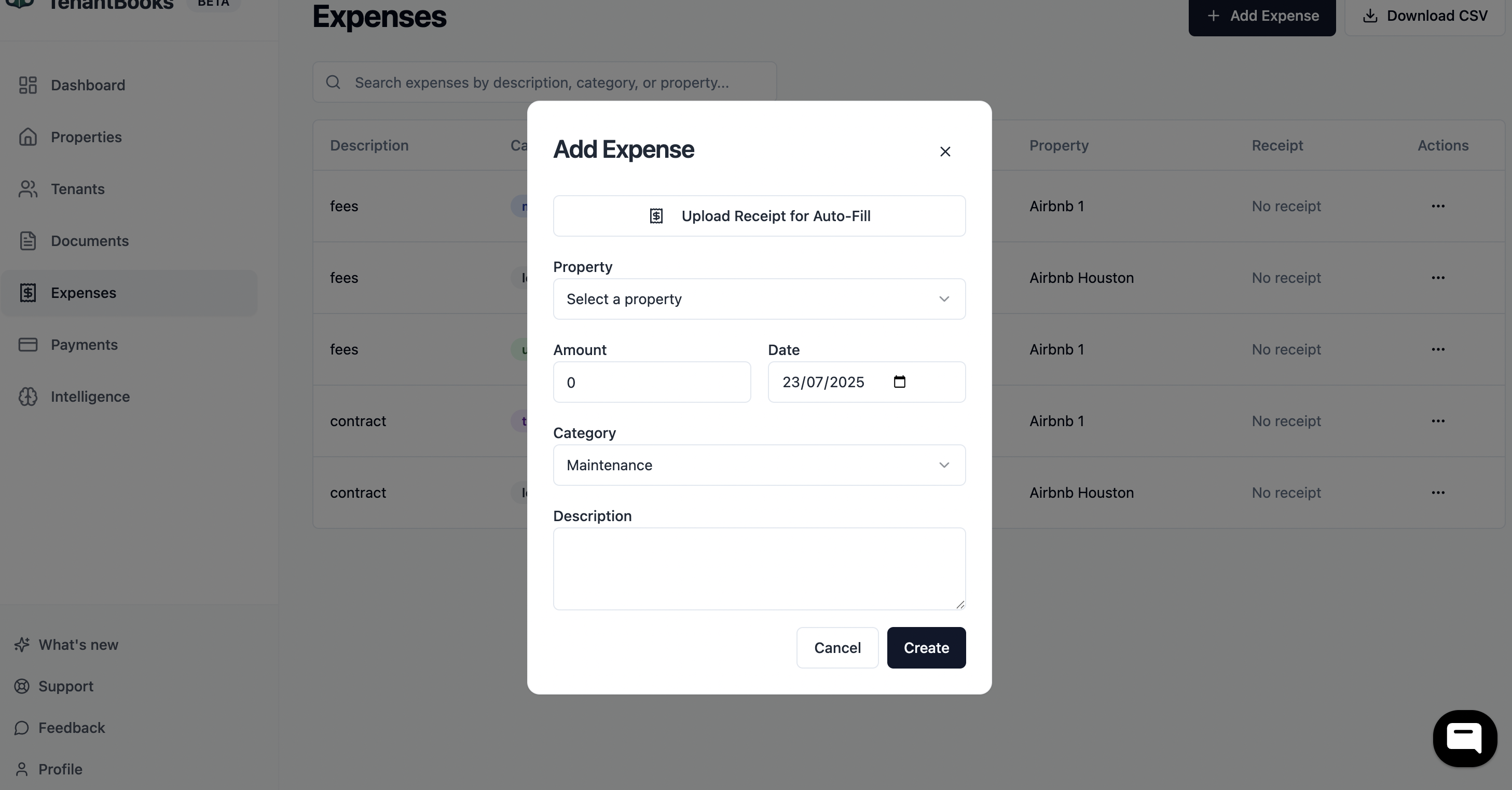 Free: Auto expense manager with receipt scan