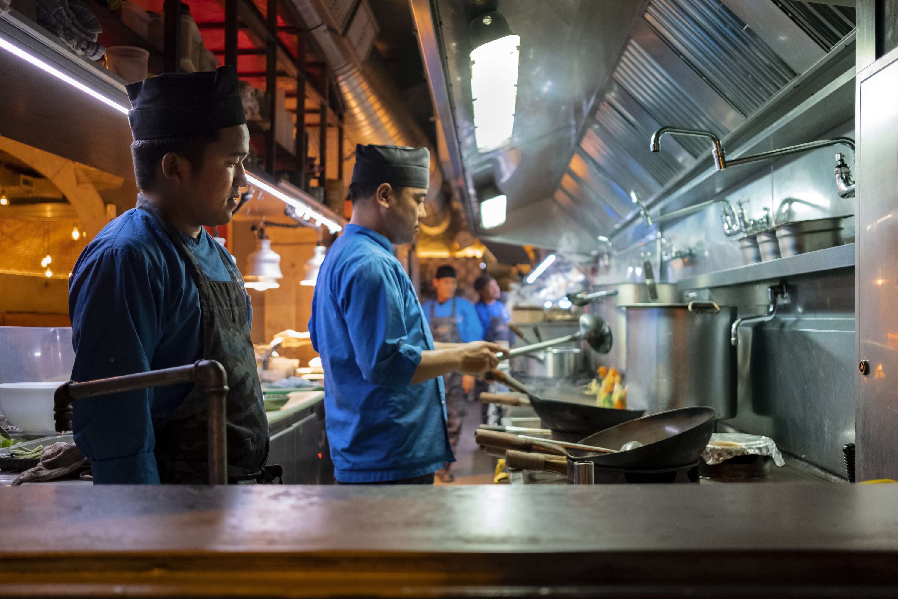 Maquinaria de coccion